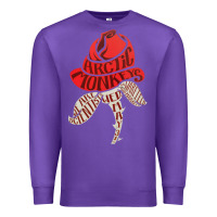 Purple #arcticmonkey Premium Sweatshirt - linhVisuals