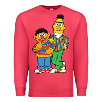 Cardinal bert and ernie Premium Sweatshirt - linhVisuals