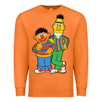Carrot bert and ernie Premium Sweatshirt - linhVisuals