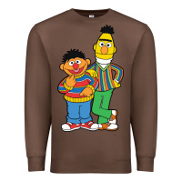 Chestnut bert and ernie Premium Sweatshirt - linhVisuals