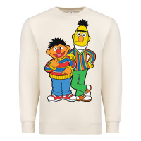 Sandshell bert and ernie Premium Sweatshirt - linhVisuals