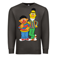 Smoke bert and ernie Premium Sweatshirt - linhVisuals