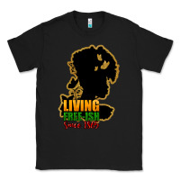 Black Living free-ish since 1865 Classic Tee - HowdyJamesFarm