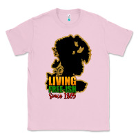 Bubblegum Pink Living free-ish since 1865 Classic Tee - HowdyJamesFarm