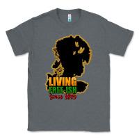 Charcoal Heather Living free-ish since 1865 Classic Tee - HowdyJamesFarm