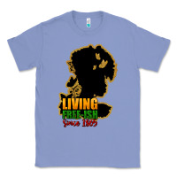 Colony Blue Living free-ish since 1865 Classic Tee - HowdyJamesFarm