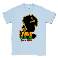 Dusty Blue Living free-ish since 1865 Classic Tee - HowdyJamesFarm