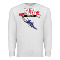 Oatmeal Heather mens tata croatian father croatia bester papa father's day Premium Sweatshirt - linhVisuals