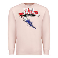 Pale Pink mens tata croatian father croatia bester papa father's day Premium Sweatshirt - linhVisuals