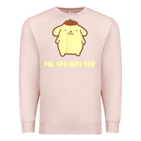 Pale Pink pompompurin character front and back t shirt Premium Sweatshirt - linhVisuals