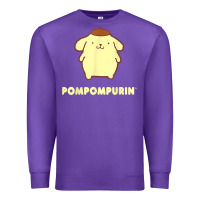 Pompompurin Character Front And Back T Shirt Premium Sweatshirt | Teevron