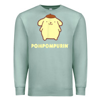 Seafoam pompompurin character front and back t shirt Premium Sweatshirt - linhVisuals