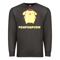 Smoke pompompurin character front and back t shirt Premium Sweatshirt - linhVisuals