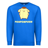 True Royal pompompurin character front and back t shirt Premium Sweatshirt - linhVisuals