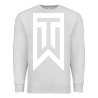 Dove Grey tiger Premium Sweatshirt - linhVisuals
