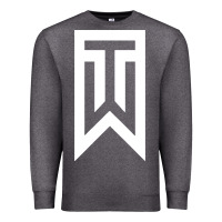 Charcoal Heather tiger Premium Sweatshirt - linhVisuals