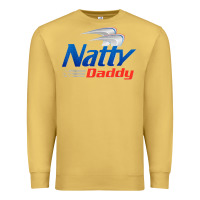 Antique Gold mens natty daddy dad bod light humor beer lover father's day Premium Sweatshirt - linhVisuals