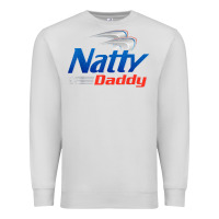 Dove Grey mens natty daddy dad bod light humor beer lover father's day Premium Sweatshirt - linhVisuals