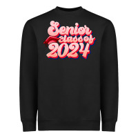 Black senior class of 2024 Heavyweight Sweatshirt - JahusDesignShop