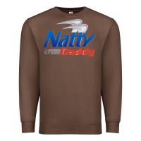 Chestnut mens natty daddy dad bod light humor beer lover father's day Premium Sweatshirt - linhVisuals
