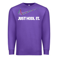 Just Hodl It Premium Sweatshirt | Teevron