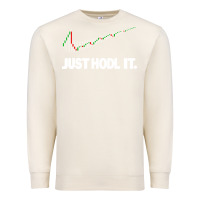 Sandshell just hodl it Premium Sweatshirt - linhVisuals