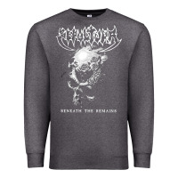 Charcoal Heather Sepultura The Remains Premium Sweatshirt - linhVisuals