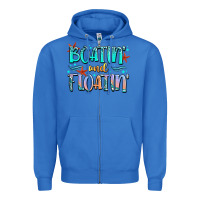 True Royal boatin' and floatin' Zipper Hoodie - JahusDesignShop