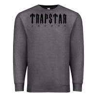 Charcoal Heather trapstar Premium Sweatshirt - linhVisuals