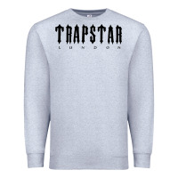 Heather Grey trapstar Premium Sweatshirt - linhVisuals