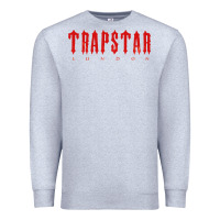 Heather Grey trapstar Premium Sweatshirt - linhVisuals
