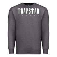 Charcoal Heather trapstar Premium Sweatshirt - linhVisuals