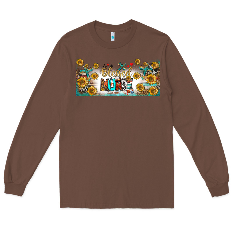 Blessed Nurse Libbey Glass Long Sleeve Tee by BundleAndBundleShop | Teevron