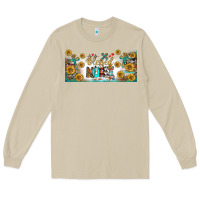 Mushroom blessed nurse libbey glass Long Sleeve Tee - BundleAndBundleShop