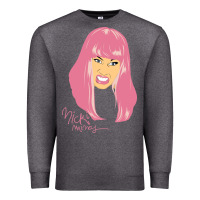 Charcoal Heather nicki Premium Sweatshirt - linhVisuals