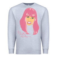 Heather Grey nicki Premium Sweatshirt - linhVisuals