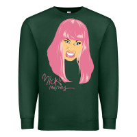 Sports Green nicki Premium Sweatshirt - linhVisuals