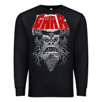 Black gwar fun Premium Sweatshirt - linhVisuals