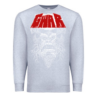 Heather Grey gwar fun Premium Sweatshirt - linhVisuals