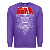 Purple gwar fun Premium Sweatshirt - linhVisuals