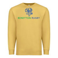 Antique Gold benetton rugby Premium Sweatshirt - linhVisuals