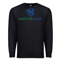 Black benetton rugby Premium Sweatshirt - linhVisuals