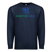 Navy benetton rugby Premium Sweatshirt - linhVisuals