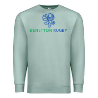 Seafoam benetton rugby Premium Sweatshirt - linhVisuals