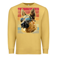 Antique Gold retro vintage german shepherd german shepherd dog gift Premium Sweatshirt - linhVisuals