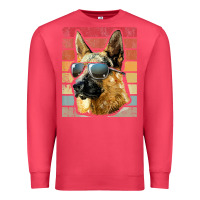 Cardinal retro vintage german shepherd german shepherd dog gift Premium Sweatshirt - linhVisuals