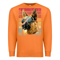 Carrot retro vintage german shepherd german shepherd dog gift Premium Sweatshirt - linhVisuals