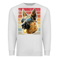 Oatmeal Heather retro vintage german shepherd german shepherd dog gift Premium Sweatshirt - linhVisuals