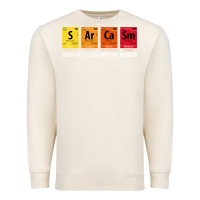 Sarcasm Elements Of Humor Periodic Table Graphic Premium Sweatshirt | Teevron