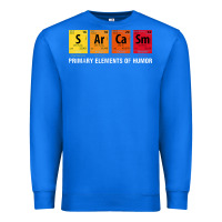 True Royal sarcasm elements of humor periodic table graphic Premium Sweatshirt - linhVisuals